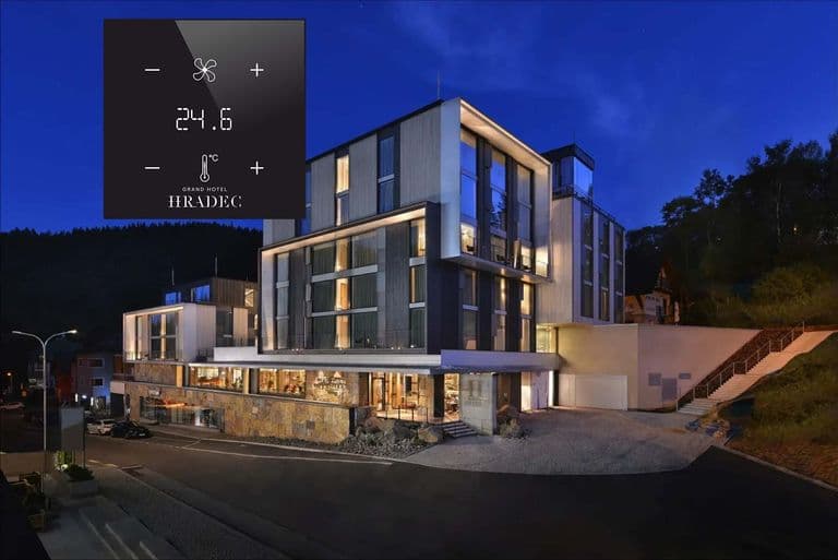 Hotel Hradec - vitro exteriér